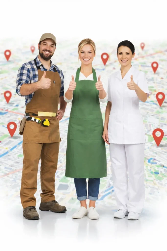 etapes visibilite locale entreprise